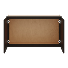 J&K Espresso K8 Double Door Wall Cabinet - 33" W x 18" H