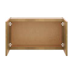 J&K Butterscotch B8 Double Door Wall Cabinet - 33" W x 18" H