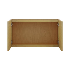 Modernform Cabinet Natural Shaker 33" W X 18" H X 12" D Double Door Wall Cabinet