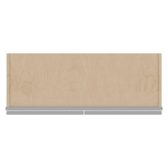 J&K Castle Grey S5 Double Door Wall Cabinet - 33" W x 18" H