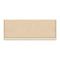 J&K Pearl Glazed H9 Double Door Wall Cabinet - 33" W x 18" H