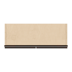 J&K Espresso K8 Double Door Wall Cabinet - 33" W x 18" H