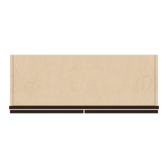 J&K Java Coffee S1 Double Door Wall Cabinet - 33" W x 18" H