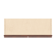 J&K Mahogany J5 Double Door Wall Cabinet - 33" W x 18" H