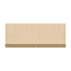 J&K Butterscotch B8 Double Door Wall Cabinet - 33" W x 18" H