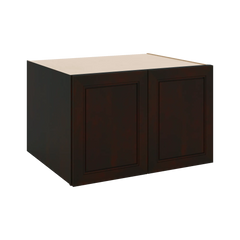 J&K Espresso K8 Refrigerator Wall Cabinet - 33" W x 21" H x 27" D