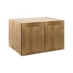 J&K Butterscotch B8 Refrigerator Wall Cabinet - 33" W x 21" H x 27" D