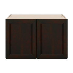 J&K Espresso K8 Refrigerator Wall Cabinet - 33" W x 21" H x 27" D