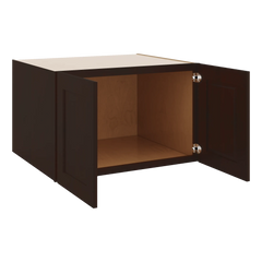 J&K Java Coffee S1 Refrigerator Wall Cabinet - 33" W x 21" H x 27" D