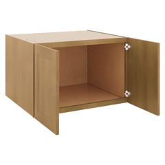 J&K Butterscotch B8 Refrigerator Wall Cabinet - 33" W x 21" H x 27" D