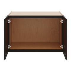 J&K Espresso K8 Refrigerator Wall Cabinet - 33" W x 21" H x 27" D