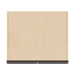 J&K Espresso K8 Refrigerator Wall Cabinet - 33" W x 21" H x 27" D