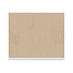 J&K White Shaker S8 Refrigerator Wall Cabinet - 33" W x 21" H x 27" D