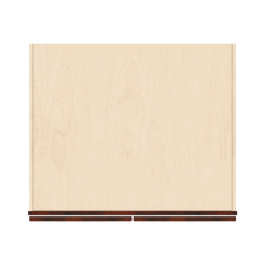 J&K Mahogany J5 Refrigerator Wall Cabinet - 33" W x 21" H x 27" D