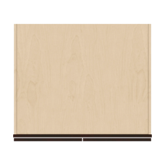 J&K Java Coffee S1 Refrigerator Wall Cabinet - 33" W x 21" H x 27" D