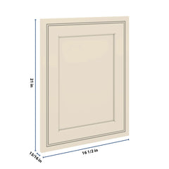 J&K Pearl Glazed H9 Dummy Door Panel 16 1/2" W x 21" H