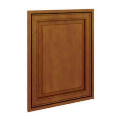 J&K Mocha Glazed K10 Dummy Door Panel 16 1/2" W x 21" H