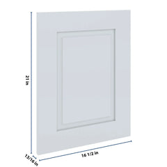 J&K White Shaker S8 Dummy Door Panel 16 1/2" W x 21" H
