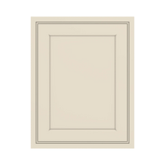 J&K Pearl Glazed H9 Dummy Door Panel 16 1/2" W x 21" H