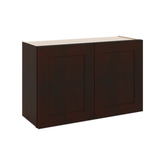 J&K Java Coffee S1 Double Door Wall Cabinet - 33" W x 21" H