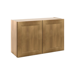 J&K Butterscotch B8 Double Door Wall Cabinet - 33" W x 21" H