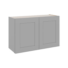 J&K Castle Grey S5 Double Door Wall Cabinet - 33" W x 21" H