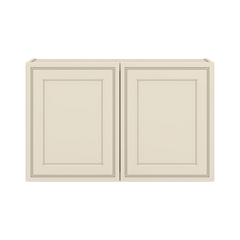 J&K Pearl Glazed H9 Double Door Wall Cabinet - 33" W x 21" H