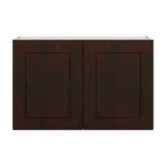 J&K Java Coffee S1 Double Door Wall Cabinet - 33" W x 21" H