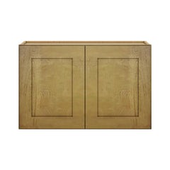 Modernform Cabinet Natural Shaker 33" W X 21" H X 12" D Double Door Wall Cabinet