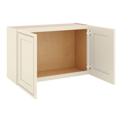 J&K Pearl Glazed H9 Double Door Wall Cabinet - 33" W x 21" H