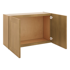 J&K Butterscotch B8 Double Door Wall Cabinet - 33" W x 21" H