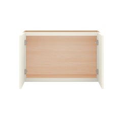 Modernform Cabinet Slim Dove White 33" W X 21" H X 12" D Double Door Wall Cabinet