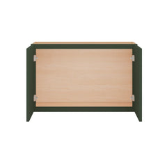 Modernform Cabinet Slim Sage Green 33" W X 21" H X 12" D Double Door Wall Cabinet