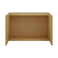 Modernform Cabinet Natural Shaker 33" W X 21" H X 12" D Double Door Wall Cabinet