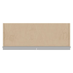 J&K Castle Grey S5 Double Door Wall Cabinet - 33" W x 21" H