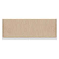 J&K White Shaker S8 Double Door Wall Cabinet - 33" W x 21" H