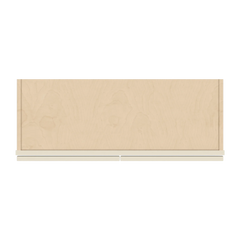 J&K Pearl Glazed H9 Double Door Wall Cabinet - 33" W x 21" H