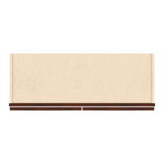 J&K Mahogany J5 Double Door Wall Cabinet - 33" W x 21" H