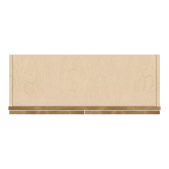 J&K Butterscotch B8 Double Door Wall Cabinet - 33" W x 21" H