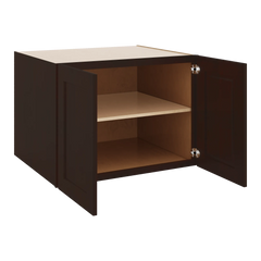 J&K Java Coffee S1 Refrigerator Wall Cabinet - 33" W x 24" H x 27" D