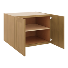 J&K Butterscotch B8 Refrigerator Wall Cabinet - 33" W x 24" H x 27" D