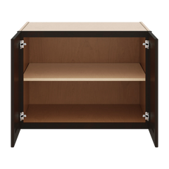 J&K Espresso K8 Refrigerator Wall Cabinet - 33" W x 24" H x 27" D