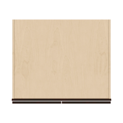 J&K Java Coffee S1 Refrigerator Wall Cabinet - 33" W x 24" H x 27" D