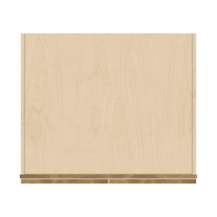 J&K Butterscotch B8 Refrigerator Wall Cabinet - 33" W x 24" H x 27" D