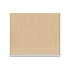 J&K Pebble B6 Refrigerator Wall Cabinet - 33" W x 24" H x 27" D