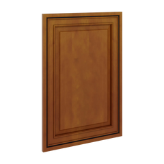 J&K Mocha Glazed K10 Dummy Door Panel 16 1/2" W x 24" H