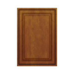 J&K Mocha Glazed K10 Dummy Door Panel 16 1/2" W x 24" H