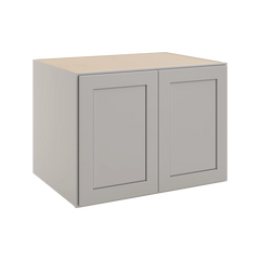 CNC Luxor 5-Piece Misty Grey 33" W X 24" H X 24" D Double Door Wall Cabinet
