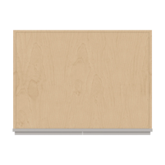 CNC Luxor 5-Piece Misty Grey 33" W X 24" H X 24" D Double Door Wall Cabinet