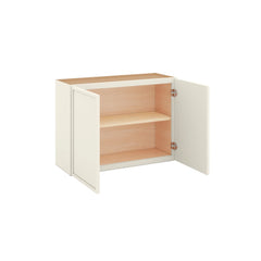 Modernform Cabinet Slim Dove White 33" W X 24" H X 12" D Double Door Wall Cabinet